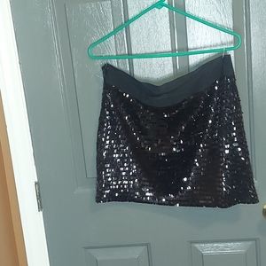 Black skirt
